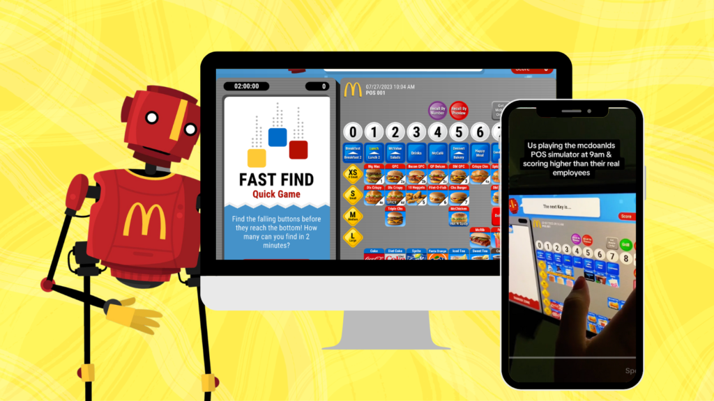 McDonald's POS Training Simulator