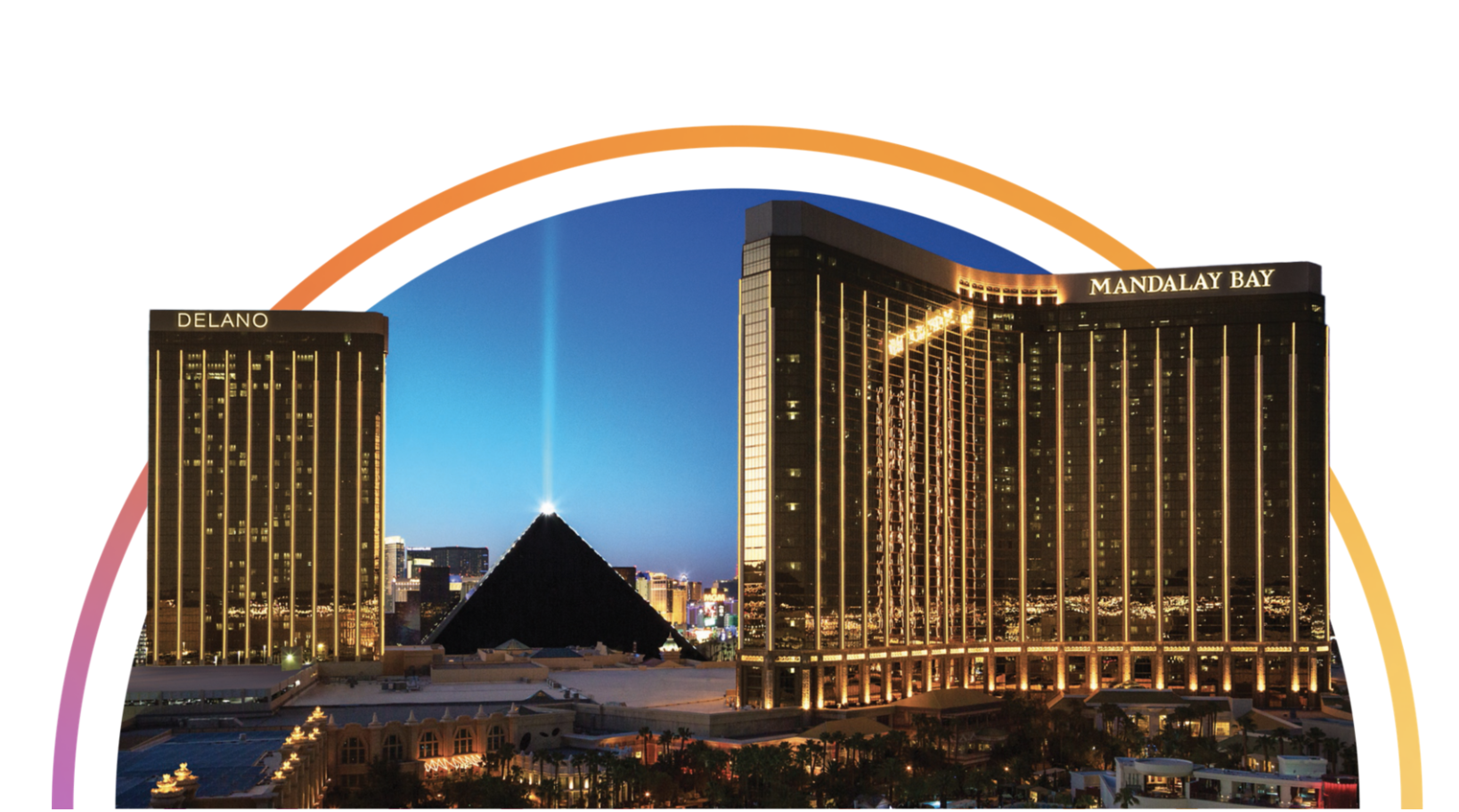 graphic of las vegas location for workday rising conference